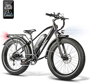 Likebike Lander Fat Tire E-Bike – Best Electric Bikes Canada – 720W Peak Motor, 48V 13Ah Battery, UL Certified