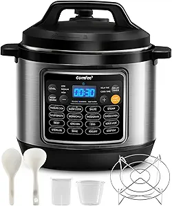 COMFEE’ 16-in-1 Electric Pressure Cooker – What Are the Best Electric Pressure Cookers 2025